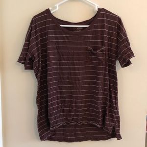 Striped pocket tee